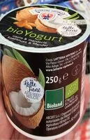 Mängden socker i Yogurt biologico intero da latte fieno STG - 250g - cocco | mandorle