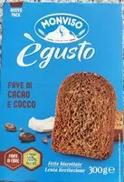 Mängden socker i Biscotto salute con fave di cacao e cocco