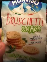 Mängden socker i Bruschette snack