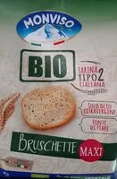 Mängden socker i Bruschette maxi bio