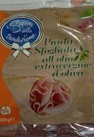 Mängden socker i Piada sfogliata all'olio extravergine d'oliva