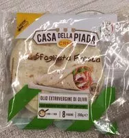 Mängden socker i La sfogliata fresca