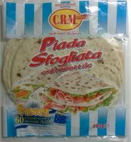 Mängden socker i La sfogliata tradizionale piadine