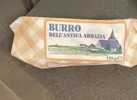 Mängden socker i Burro dell'antica abbazia