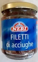 Mängden socker i Filetti di acciughe