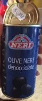Mängden socker i Olive nere denocciolate