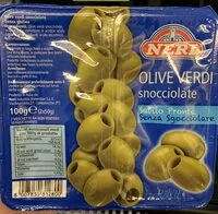 Mängden socker i Olive verdi snocciolate