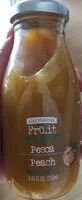 Mängden socker i Organic juice Peach