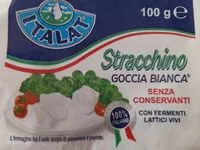 Mängden socker i Stracchino goccia bianca