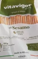 Mängden socker i Grissini Sesamo 6X350G Vita Vigor