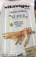 Mängden socker i I grissinindi milano