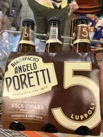 Mängden socker i Bock chiara doppio malto