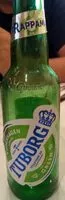 Mängden socker i Tuborg