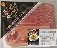 Mängden socker i Prosciutto crudo