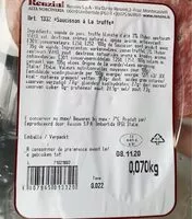 Mängden socker i Salame tartufo