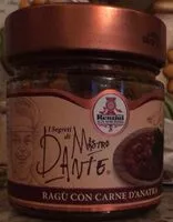 Mängden socker i Sugo d’anatre.