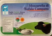 Mängden socker i Mozzarella di bufala campana
