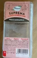 Mängden socker i pizza e mortadella