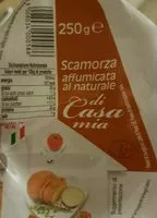 Mängden socker i Scamorza affumicata al naturale