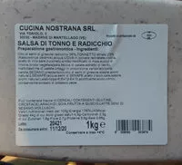 Mängden socker i Salsa di tonno e radicchio