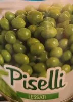 Mängden socker i Piselli