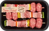 Mängden socker i Carne al fuoco spiedino rustico di suino