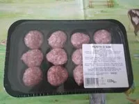 Mängden socker i Polpette di suino