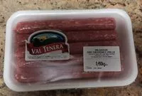 Mängden socker i Salsiccia con tacchino e pollo