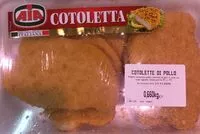 Mängden socker i Cotelette di pollo
