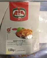 Mängden socker i Nuggets de pollo