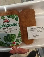 Mängden socker i Spinacine pollo tacchino e spinaci