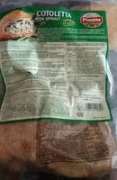 Mängden socker i Cotoletta con spinaci