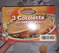 Mängden socker i Cotolette di pollo