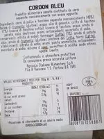 Mängden socker i Cordon blu