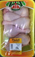 Mängden socker i Cuisse de poulet