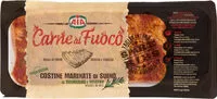 Mängden socker i Carne al fuoco costine di suino al rosmarino e origano