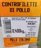 Mängden socker i Controfiletti di pollo