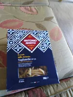 Mängden socker i Tagliatelle