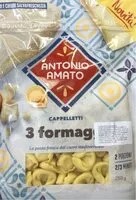 Mängden socker i Cappelletti 3 formaggi