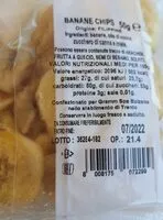 Mängden socker i Banane chips