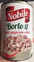 Mängden socker i Fagioli borlotti con peperoncino