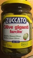 Mängden socker i Olive giganti farcite