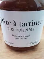 Mängden socker i Pâte à tartiner aux noisettes
