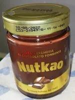 Mängden socker i Nutkao cioccolato fondente