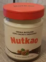 Mängden socker i Crema bicolore con cacao e nocciole