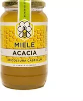 Mängden socker i Miele di acacia