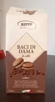 Mängden socker i baci di dama al caffè