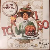 Mängden socker i Panettone classico Muzzi Tommaso
