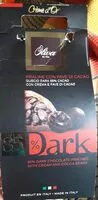 Mängden socker i Praline con fave di cacao guscio dak 85% cacao