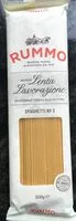 Mängden socker i Rummo Spaghetti No 3